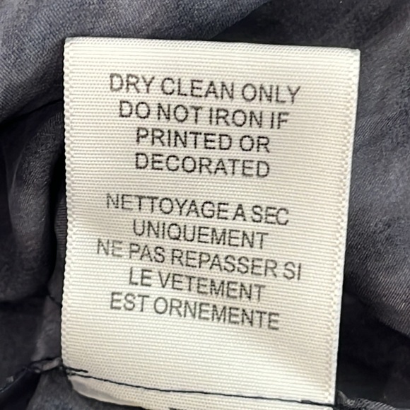 Joie Joann Grey Blue Purple Leopard Oversized size M - Picture 9 of 9